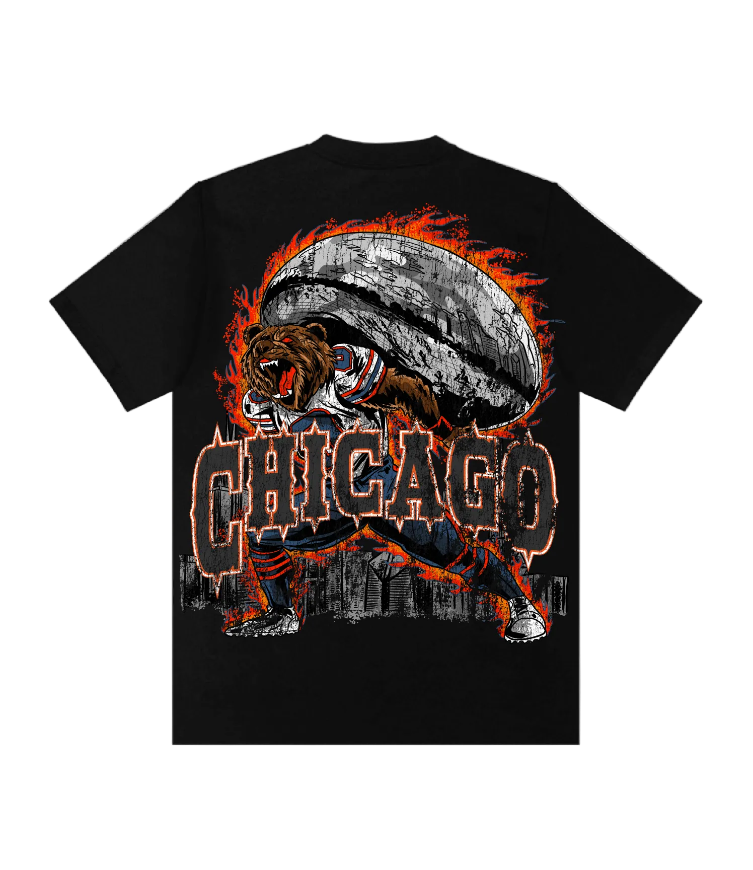 Chicago World Tour Black Tee