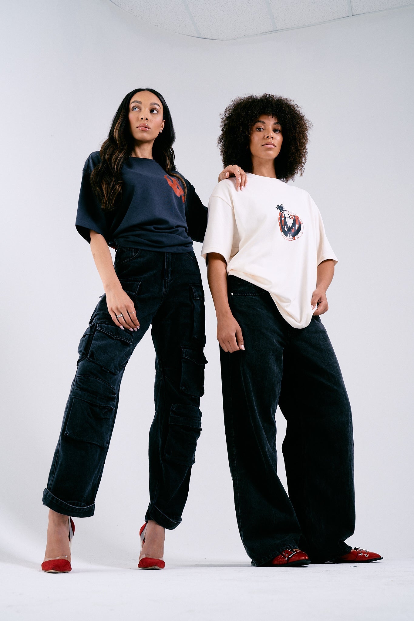 MooneyWorld: Moons and Galaxies Cream Tee