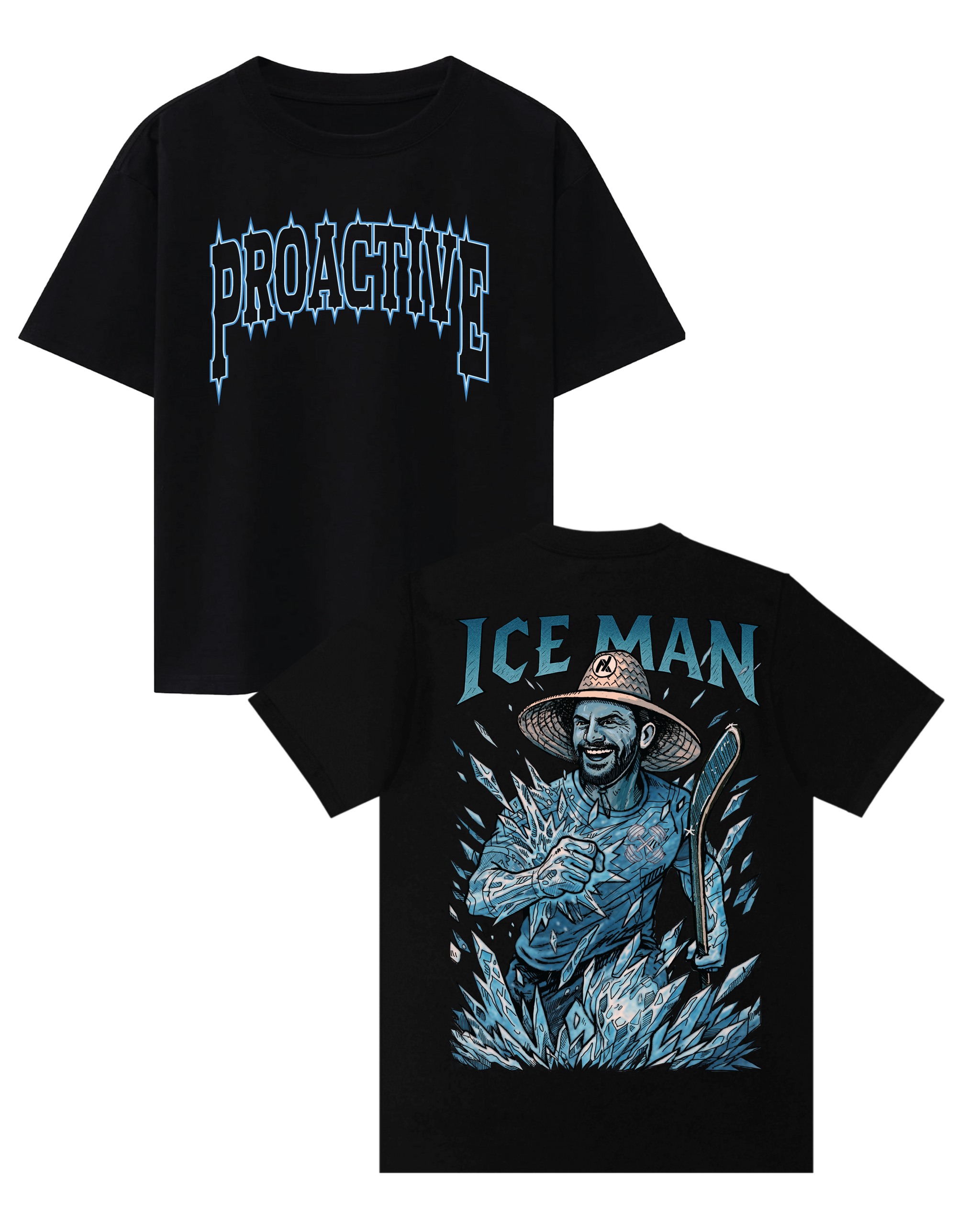 Boss FREEZER ICE BURN Tシャツ(黒) Ice Man Tee: Provengers