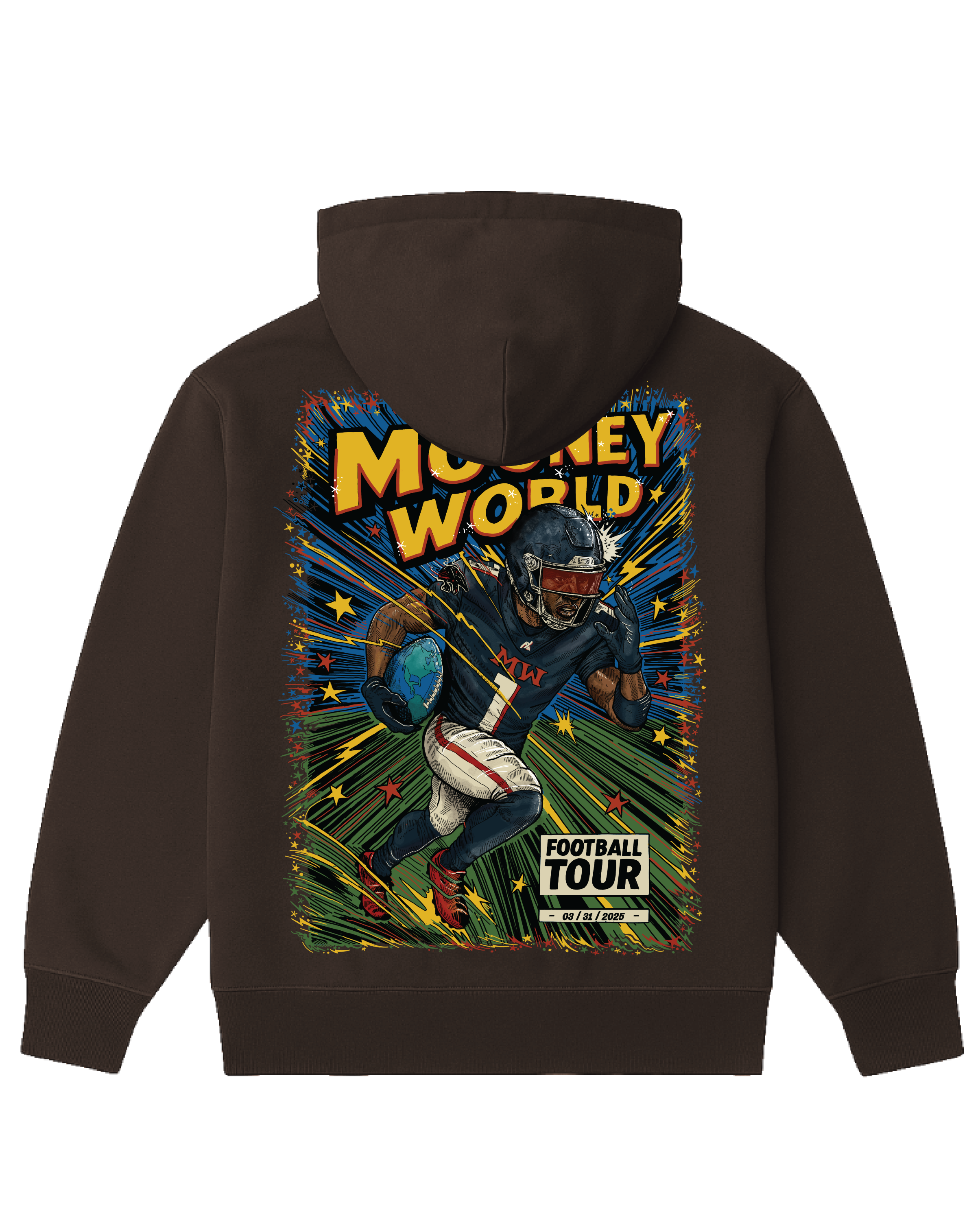 Mooney World Comic Book Hoodie
