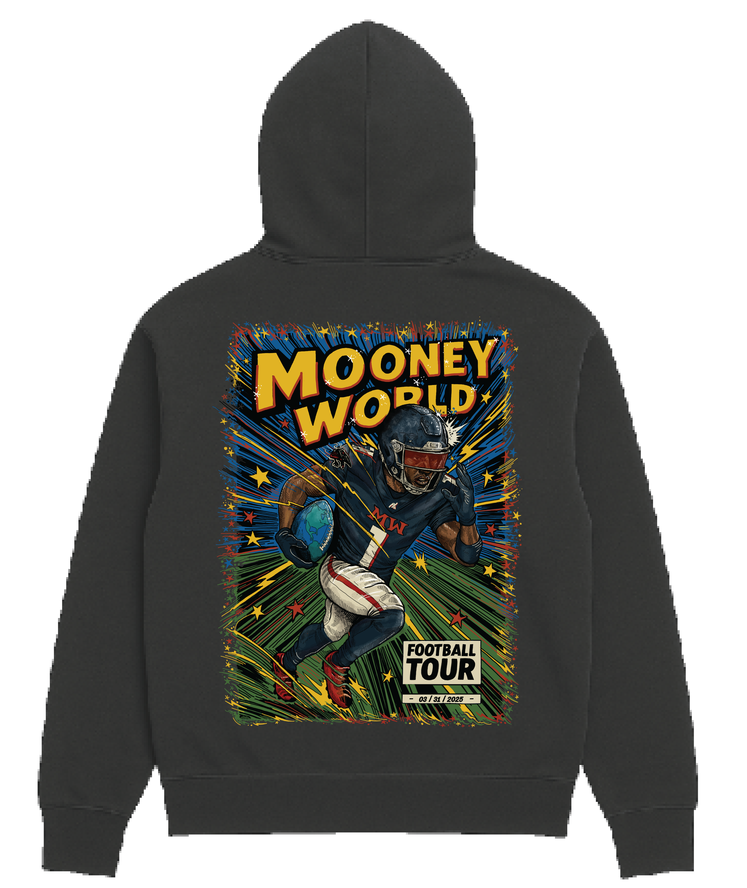 Mooney World Comic Book Hoodie