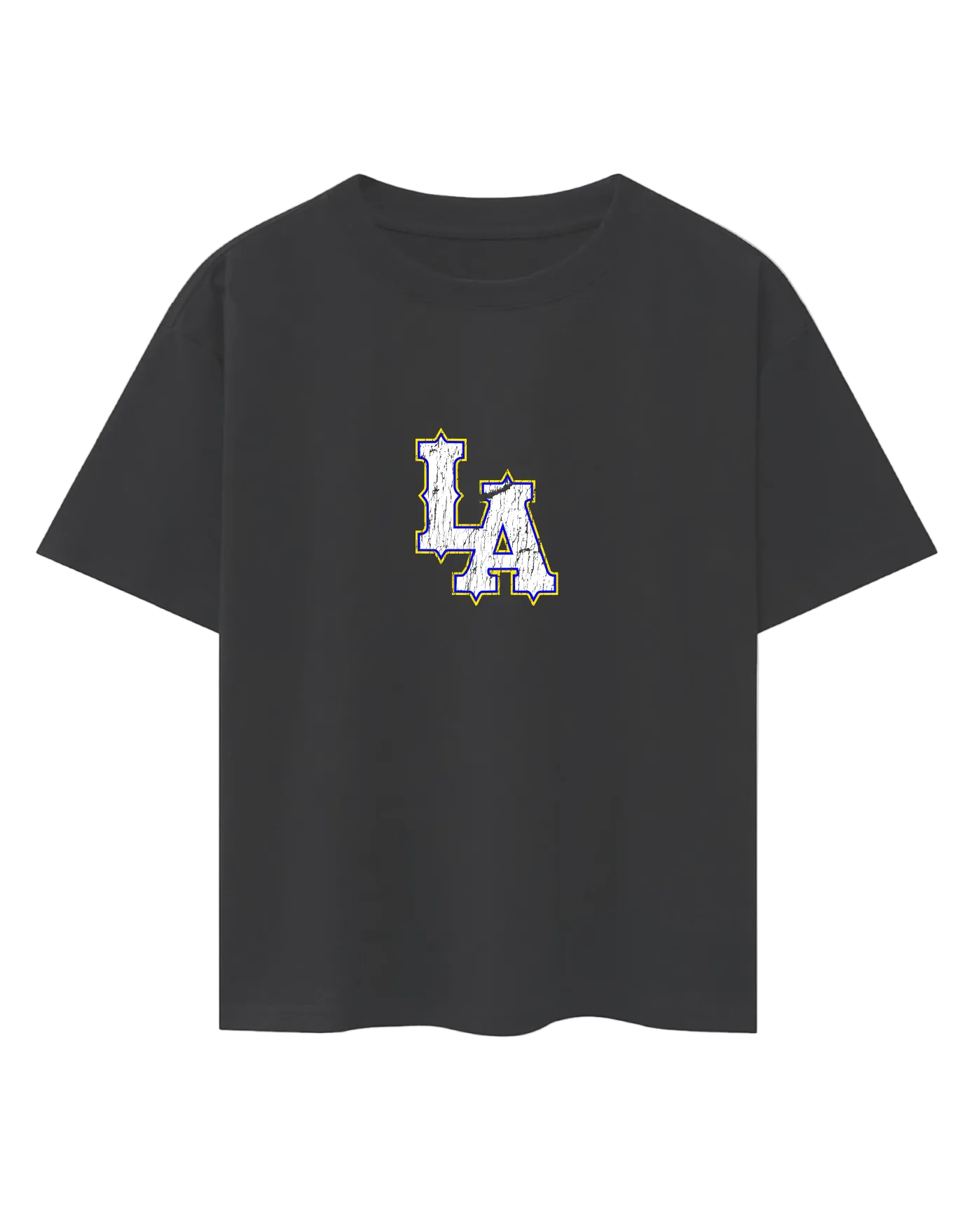 LA Rams Black Tee V1