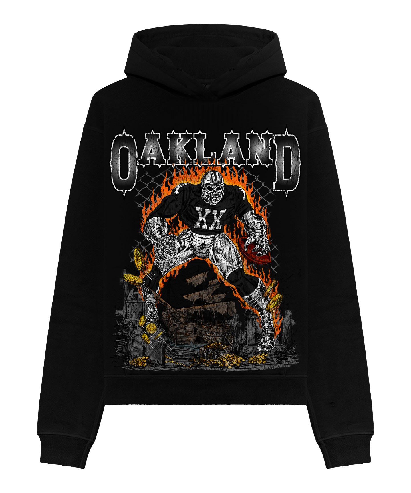Oakland Raiders Hoodie Black