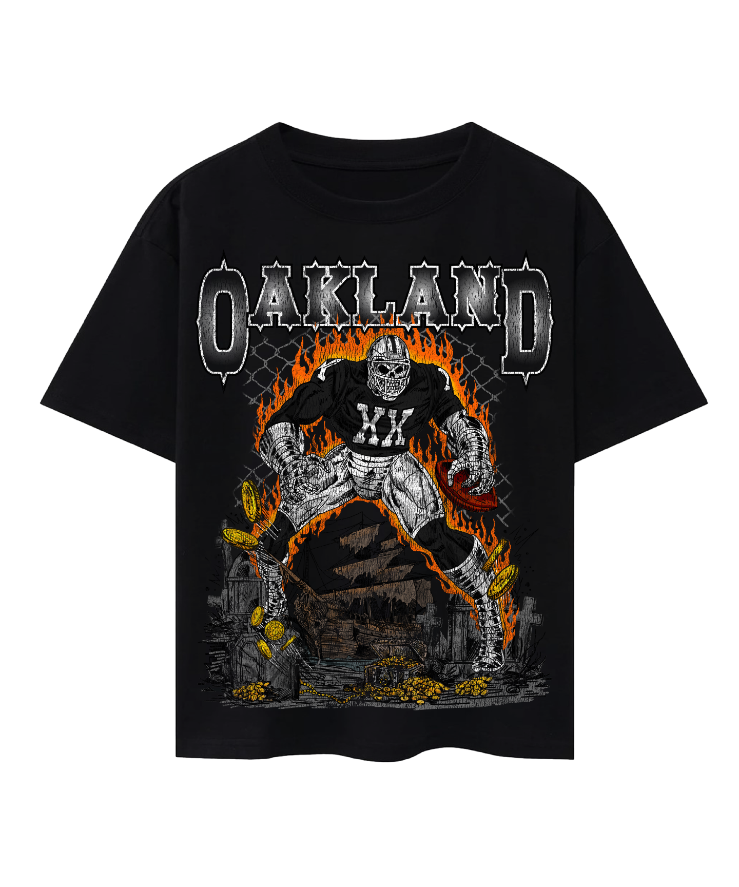 Oakland Raiders Tee Black