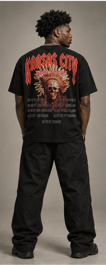 Kansas City World Tour Tee — V2 — back