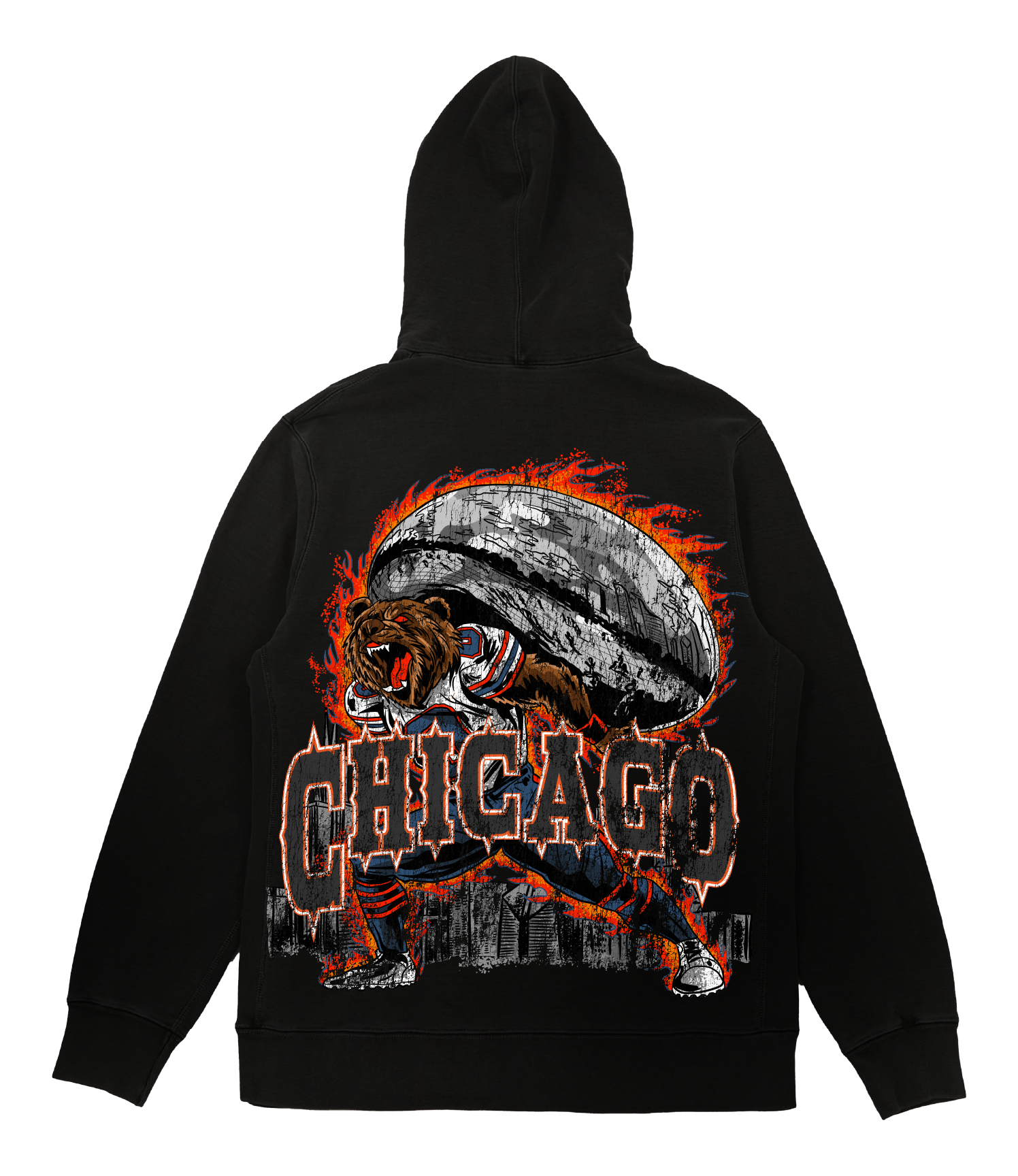 Chicago World Tour Black Hoodie