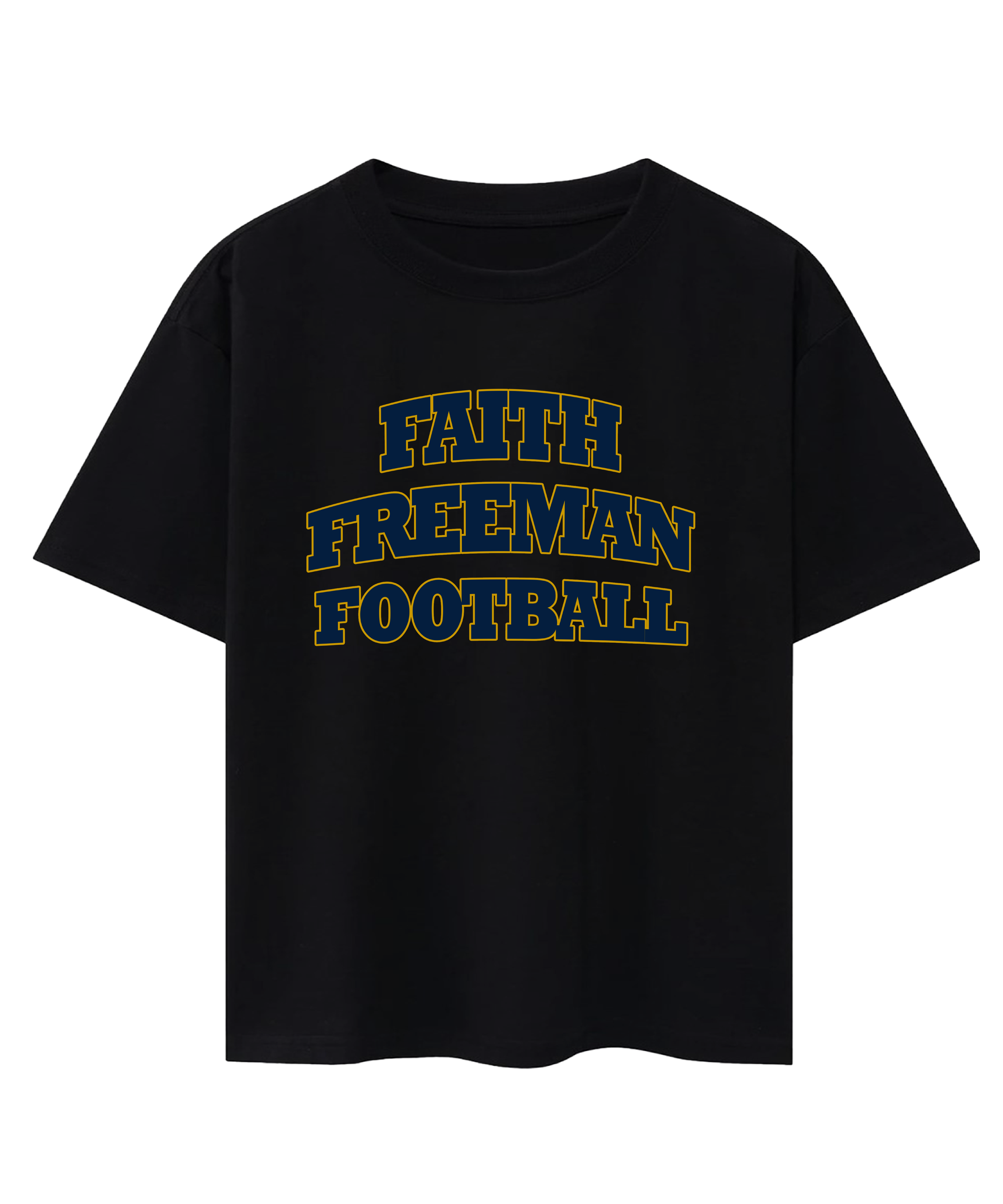 Faith. Freeman. Football. Tee F+B
