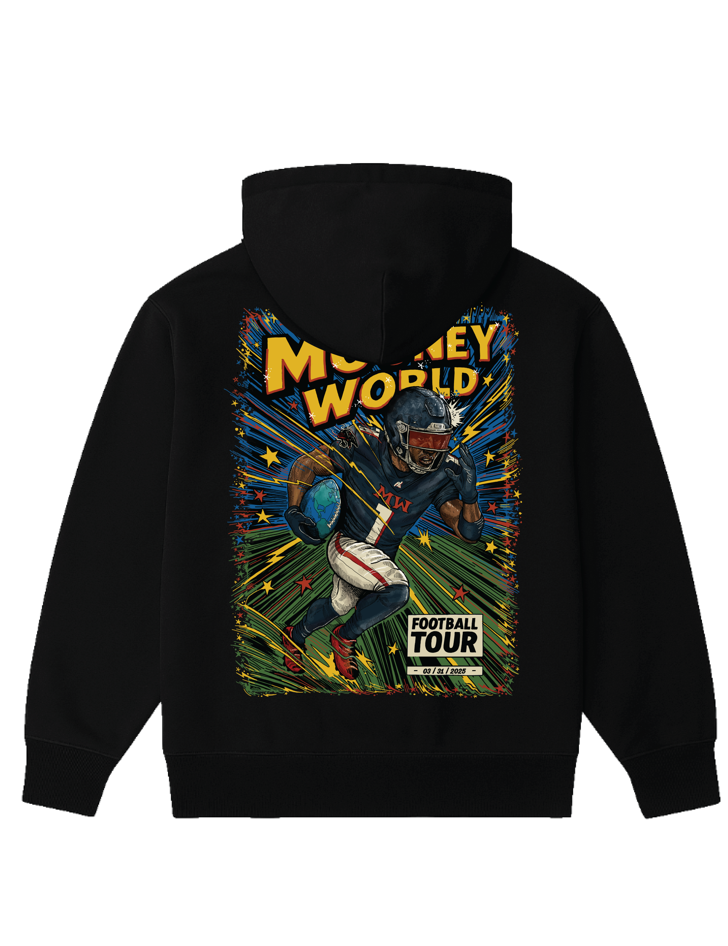 Mooney World Comic Book Hoodie
