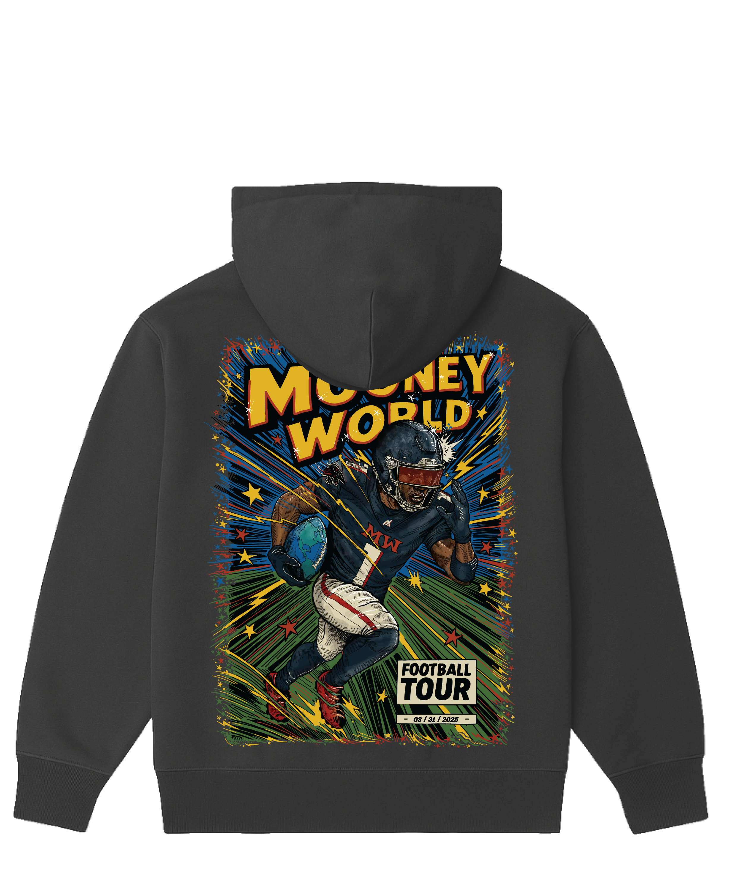 Mooney World Comic Book Hoodie