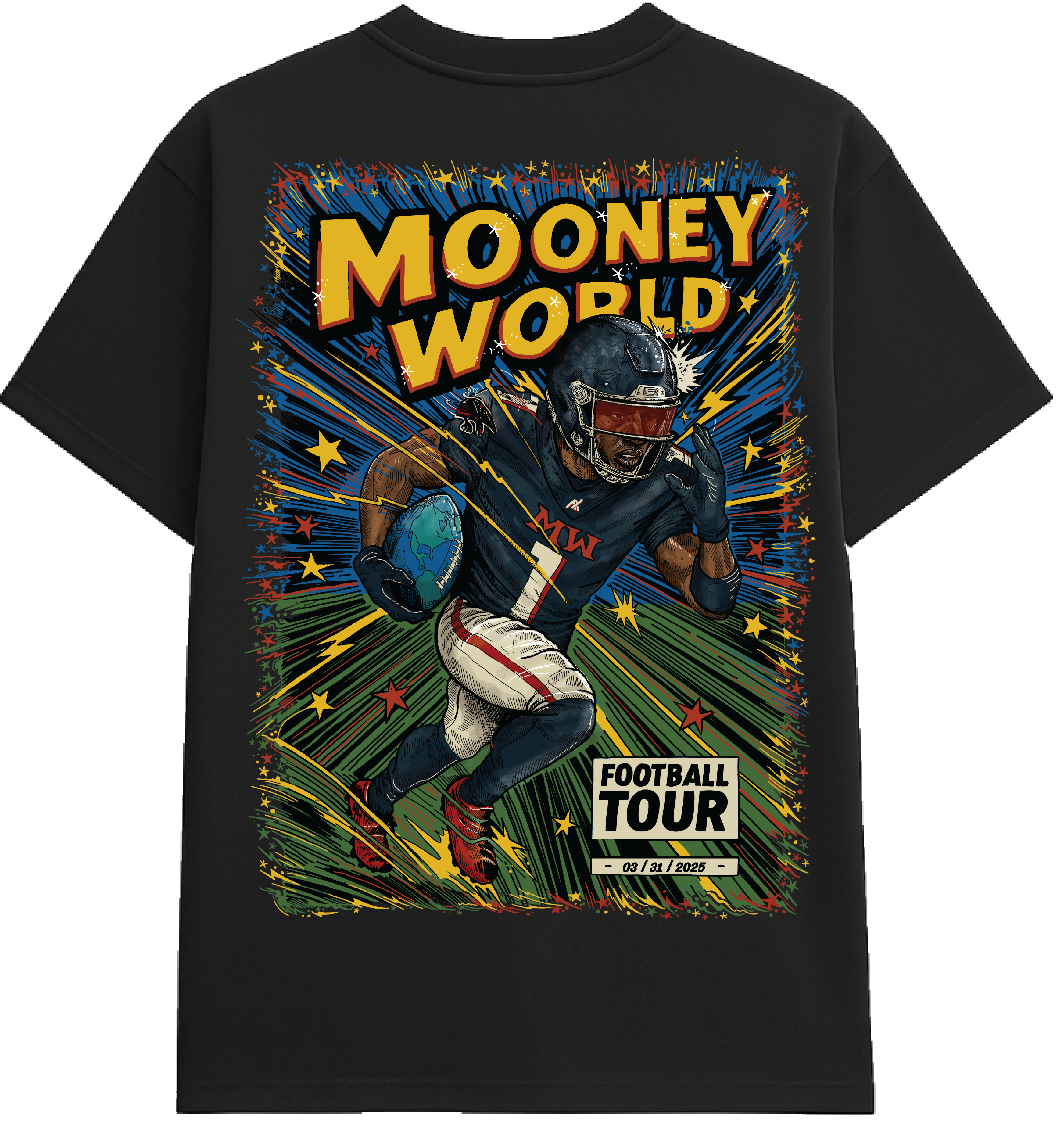 Mooney World Comic Book Tee