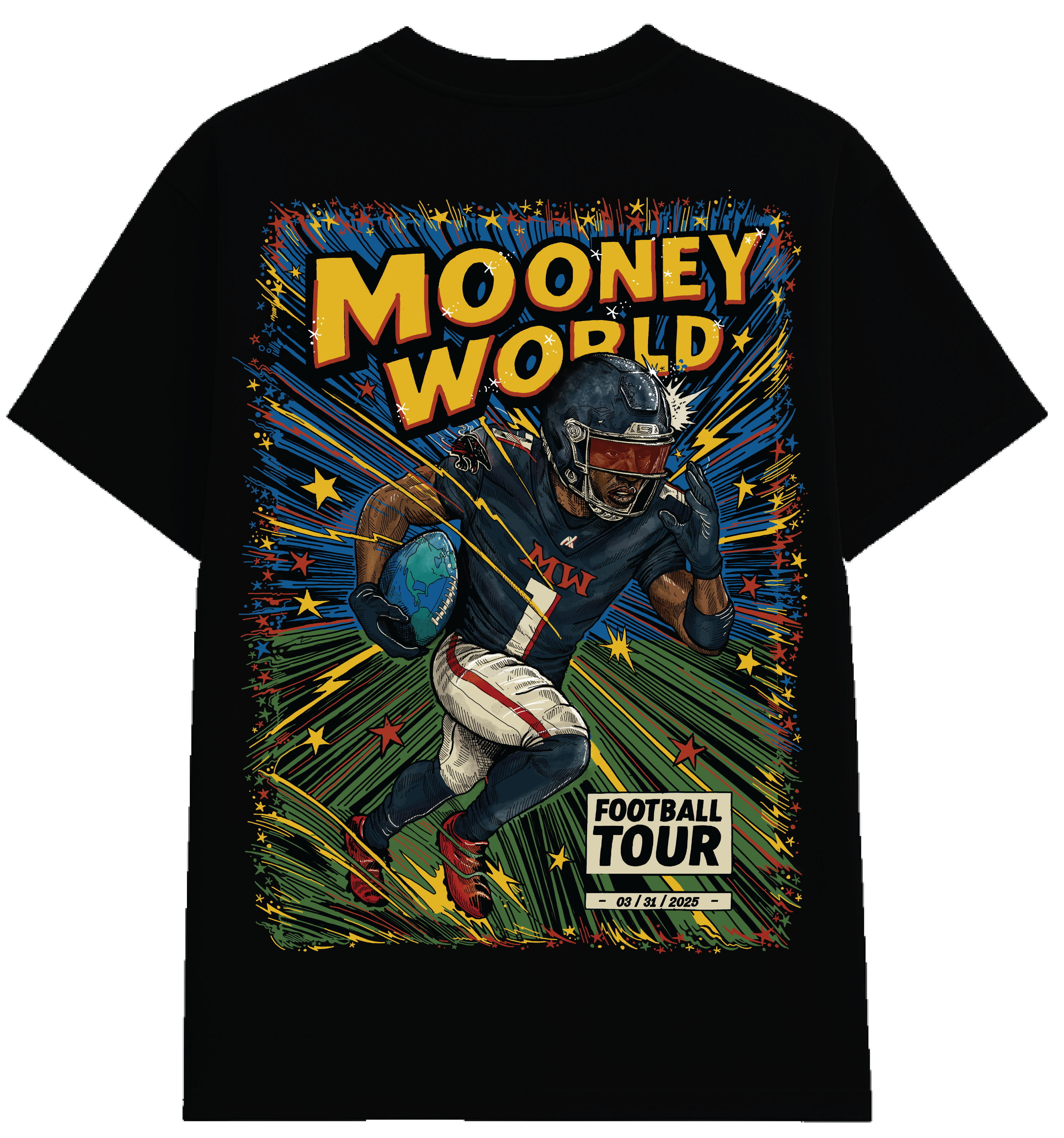Mooney World Comic Book Tee