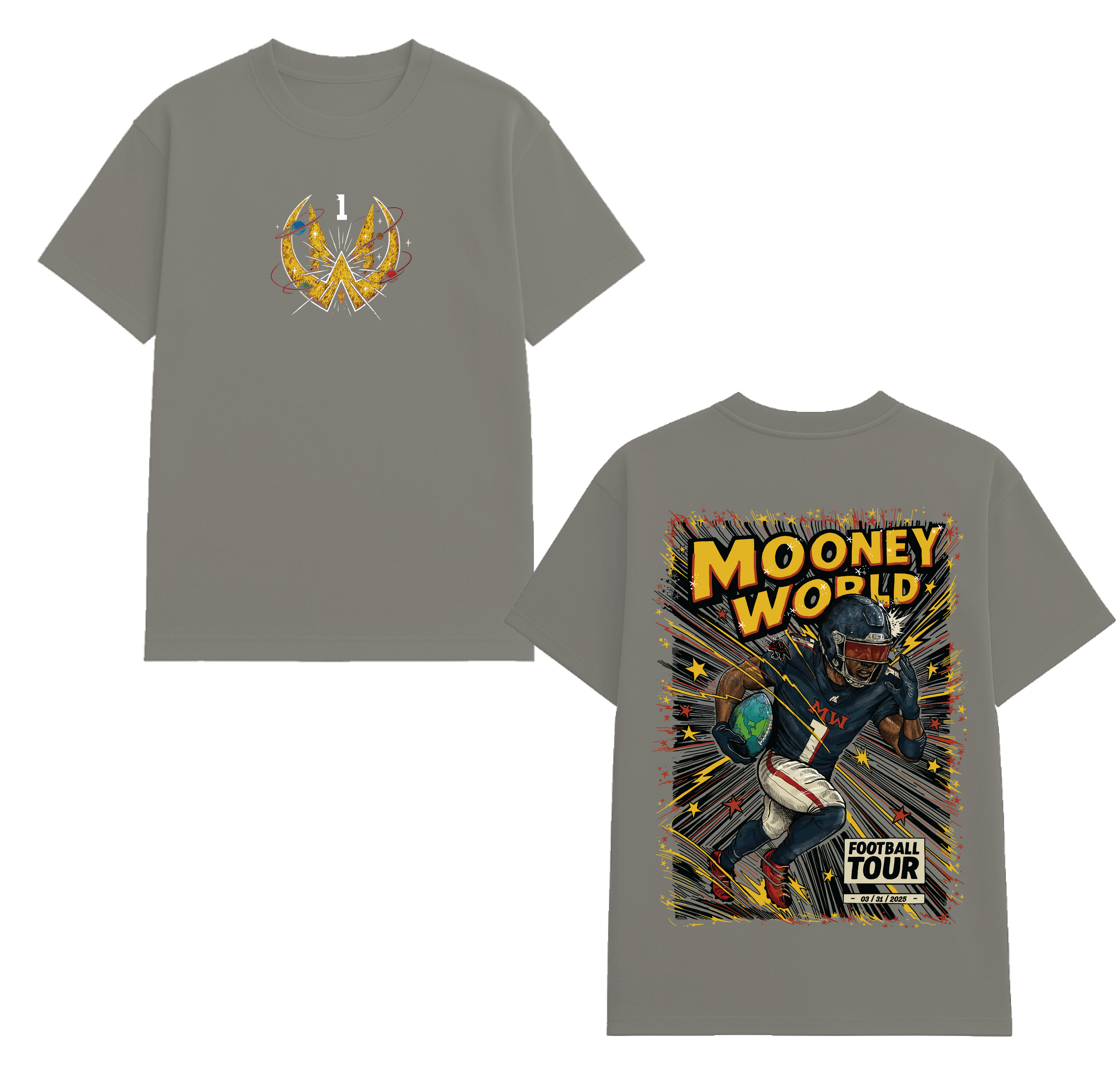 Mooney World Comic Book Tee