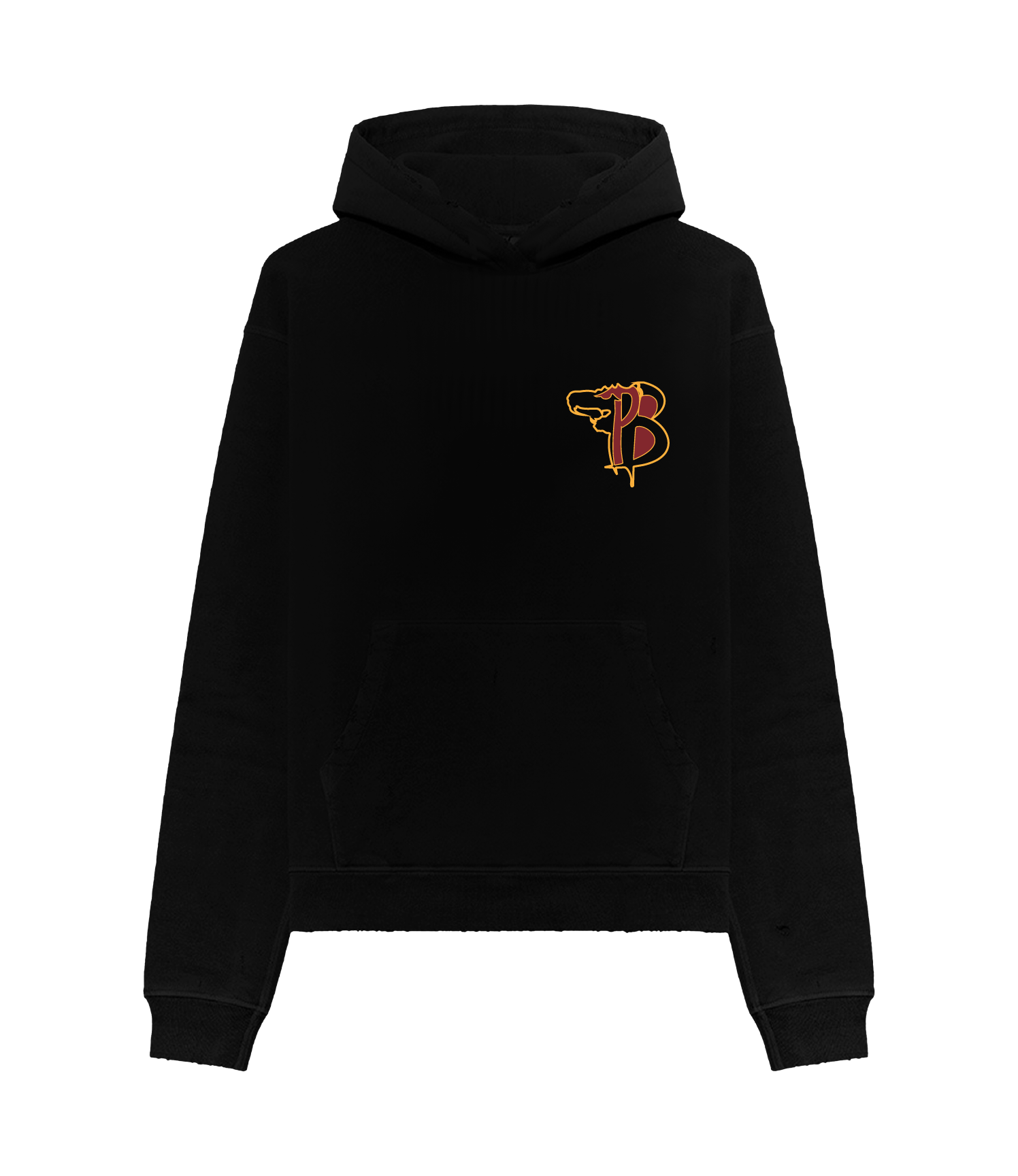 Parker Boudreaux Rojo Rey Temido Hoodie Black