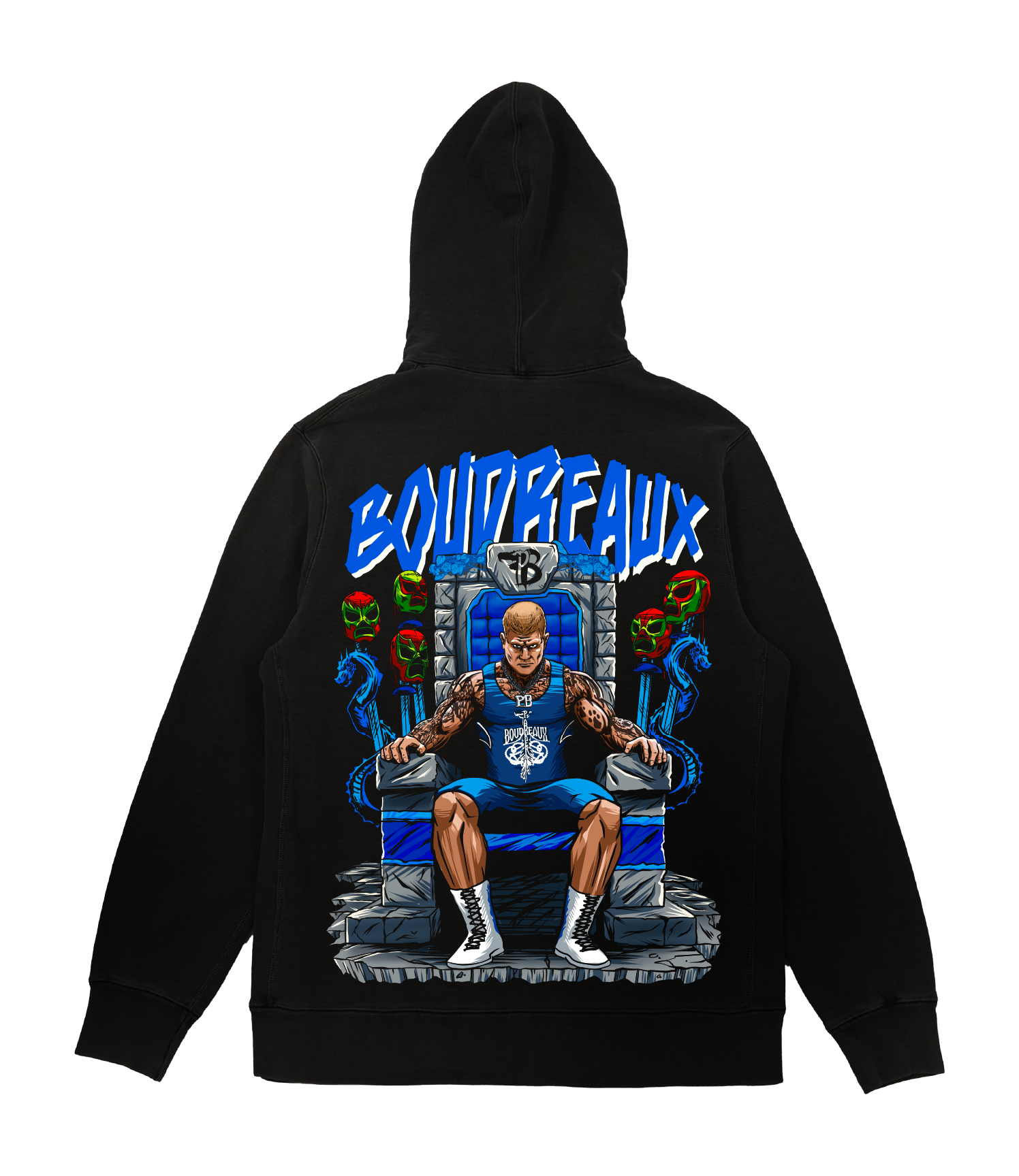 Parker Boudreaux Azul Rey Temido Hoodie Black