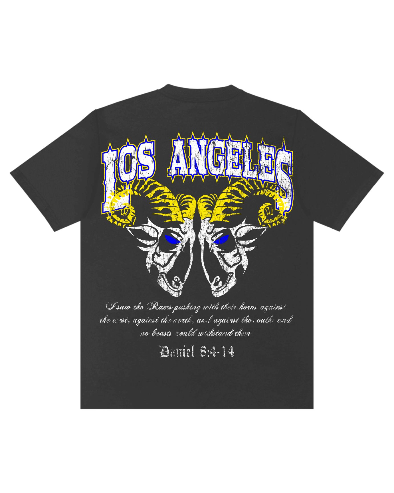 LA Rams Black Tee V2