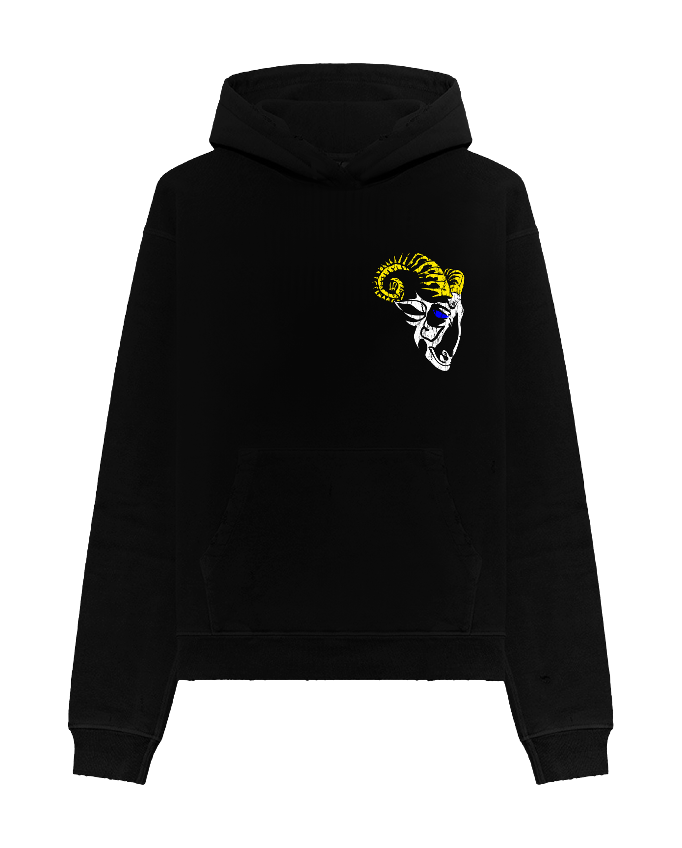 LA Rams Hoodie V2 Black