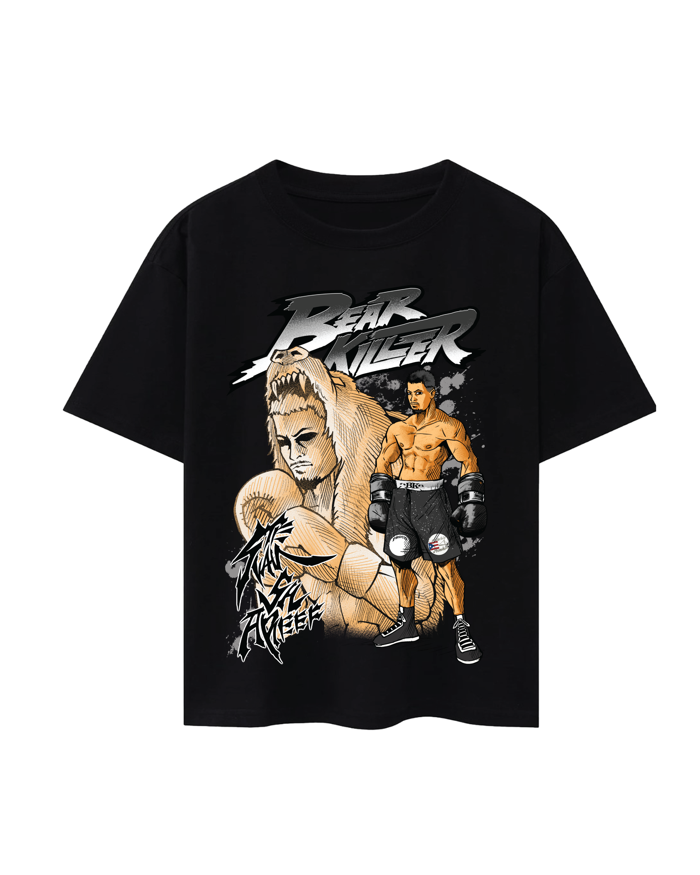 Steven Shareef “Bear Killer” Tee – Street Fighter Edition