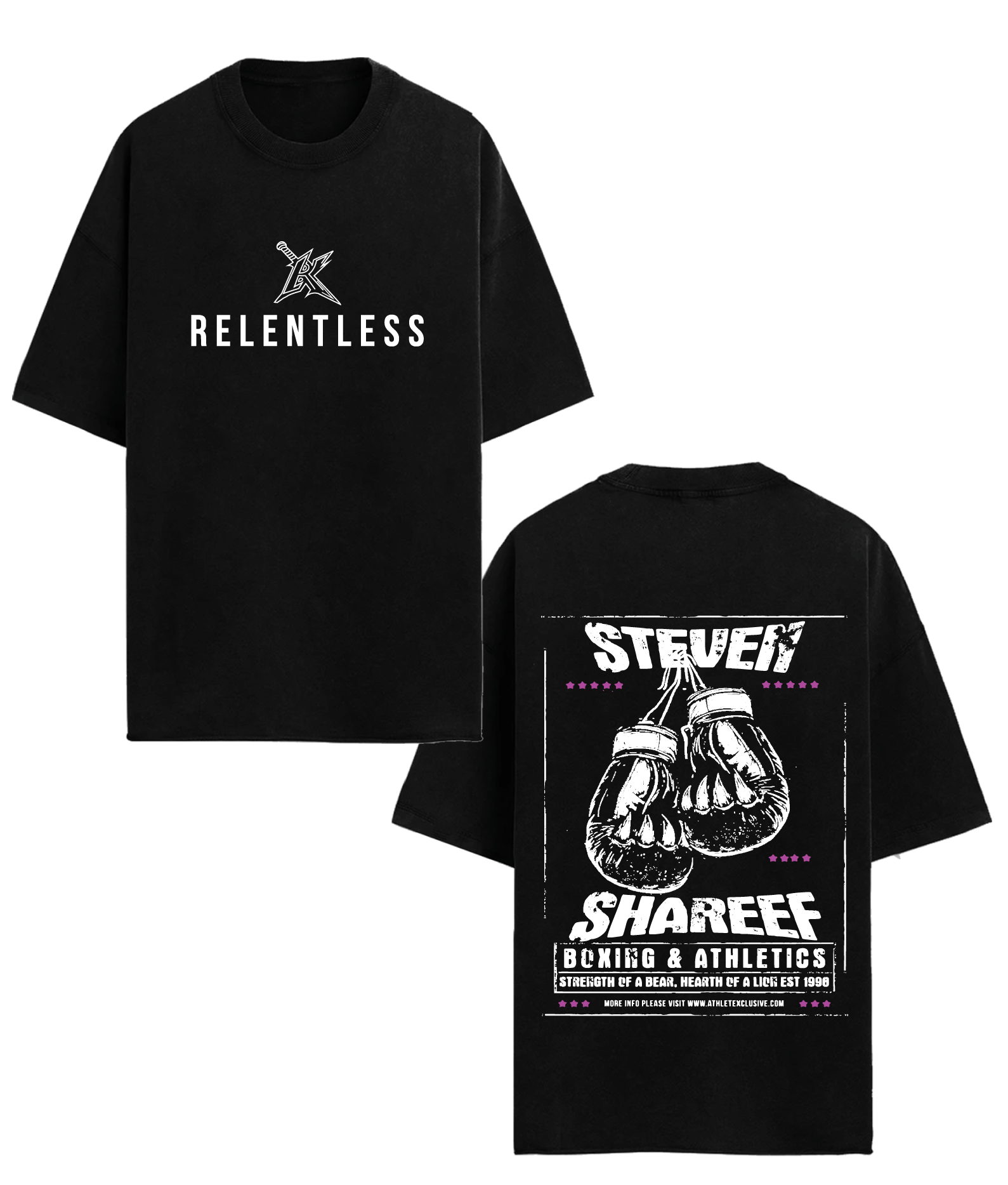Steven Shareef: Boxing and Athletics Tee