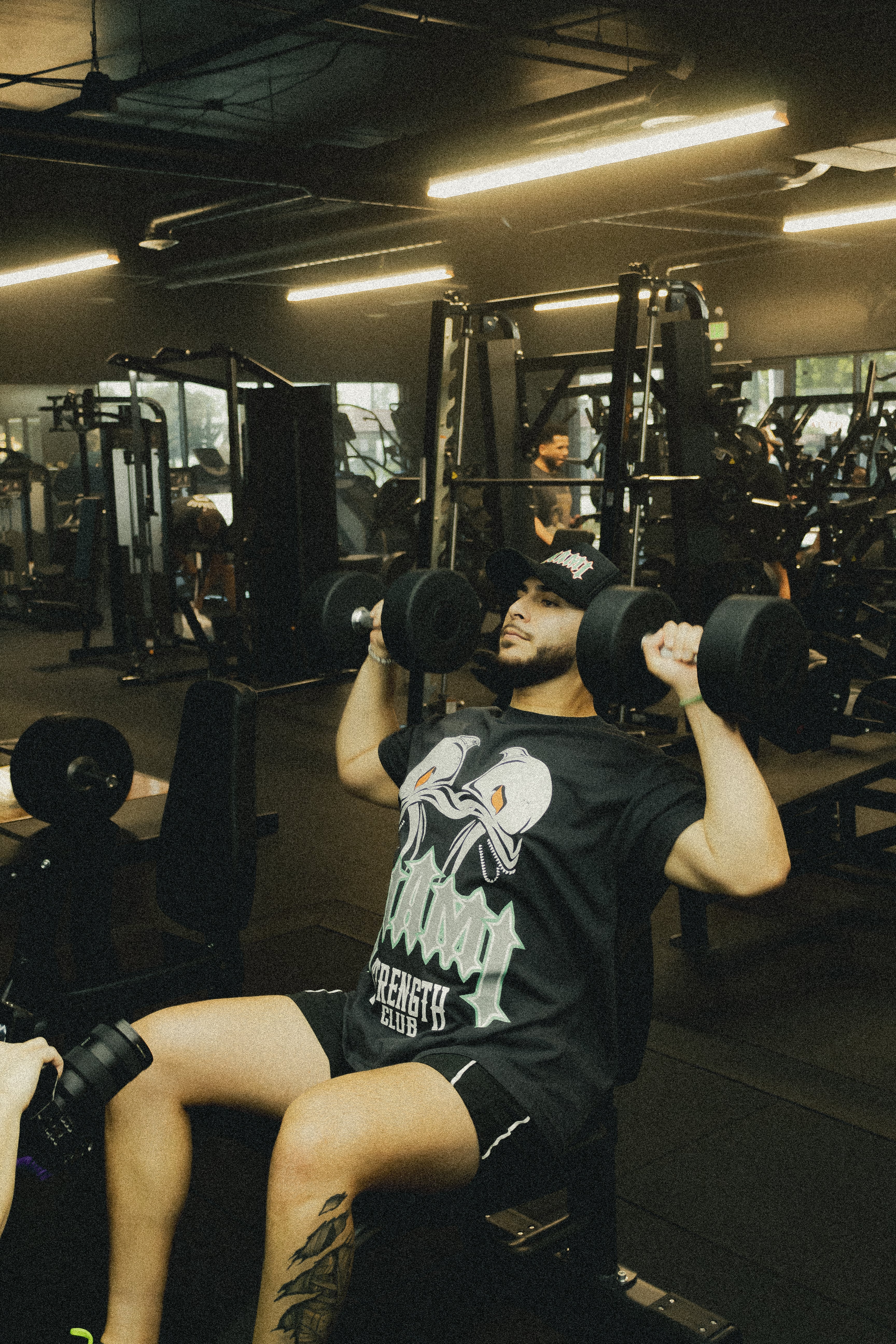 Miami Strength Club Black Tee